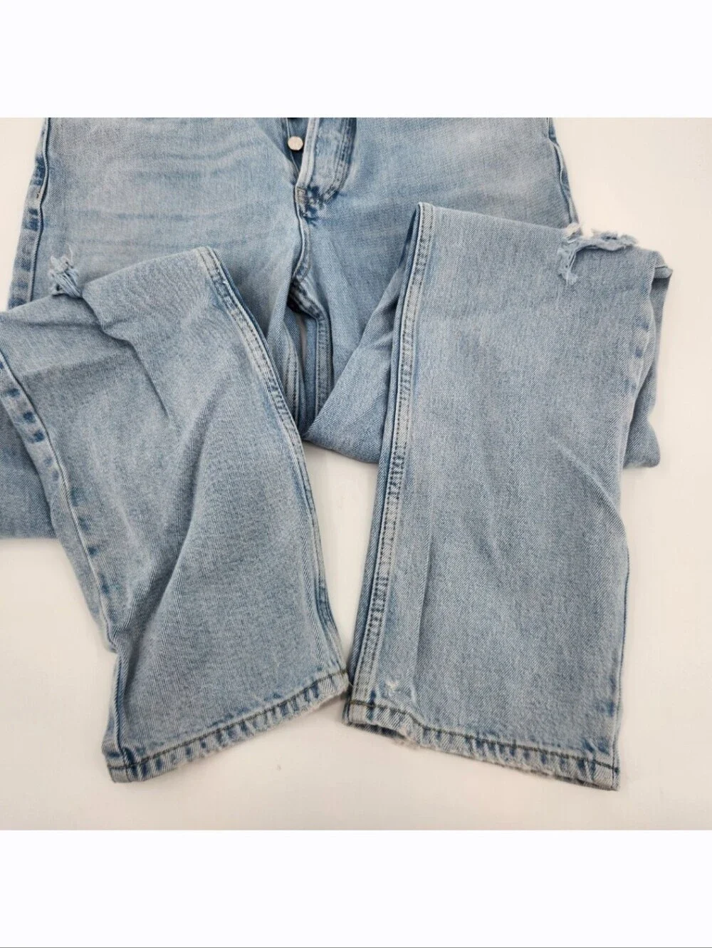 Free People We The Free Lasso Jean Womens Size 28 High Rise Button Fly